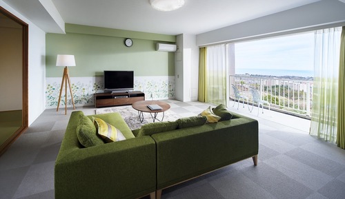 Habitación ejecutiva, no fumadores, vistas al mar (Garden Green Suite Pets Not Allowed)