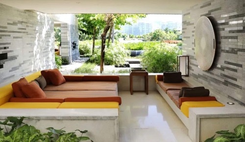 Habitación clásica, 1 cama de matrimonio grande, vistas al jardín (Outdoor Living Area)