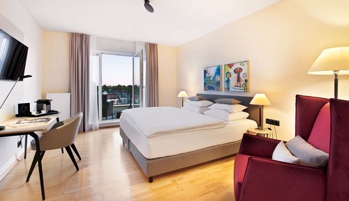 Habitación ejecutiva doble, no fumadores, balcón