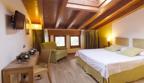 Habitación con 1 cama doble o 2 individuales