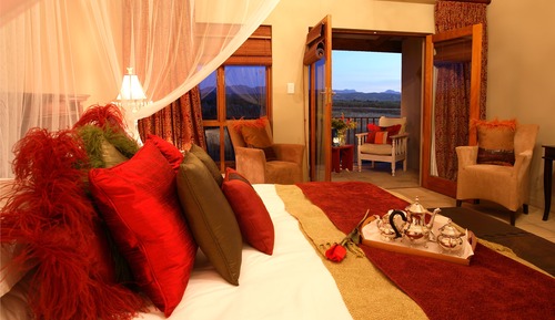 Habitación superior, vistas a la montaña