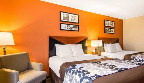 Habitación estándar, 2 camas de matrimonio, no fumadores