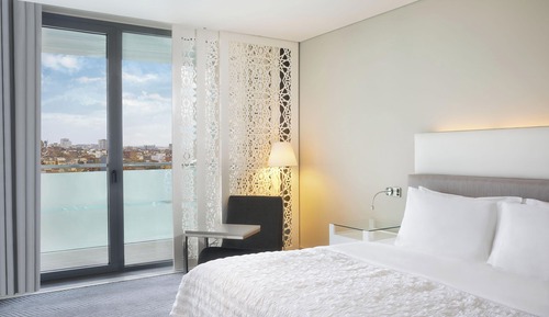 Suite junior, 1 cama de matrimonio grande, balcón