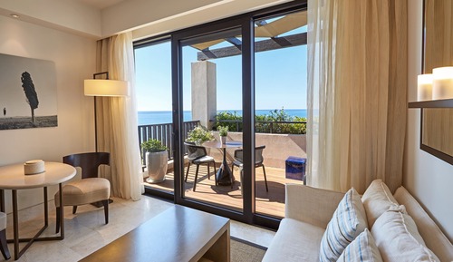 Habitación Premium, 2 camas individuales, balcón, vistas al mar