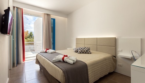 Habitación doble, balcón