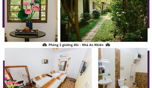 Habitación básica doble, 2 camas de matrimonio, no fumadores, vistas al jardín (Separate)