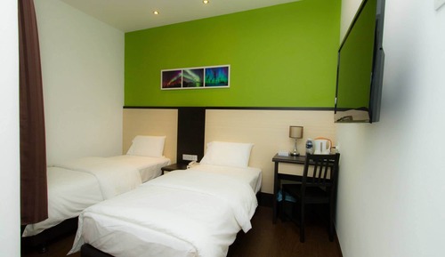 Habitación superior con 2 camas individuales, 2 camas individuales