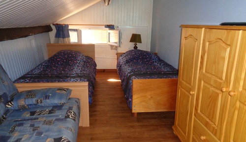 Habitación con 2 camas individuales (La Mansardée)