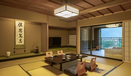 Habitación tradicional, no fumadores (Japanese Style, Open-Air Bath)