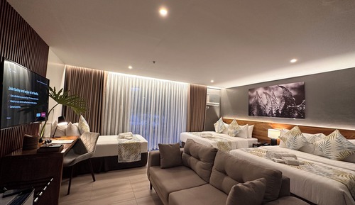 Habitación junior, varias camas