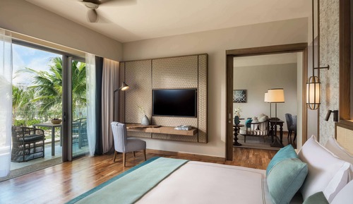 Suite, vistas al jardín