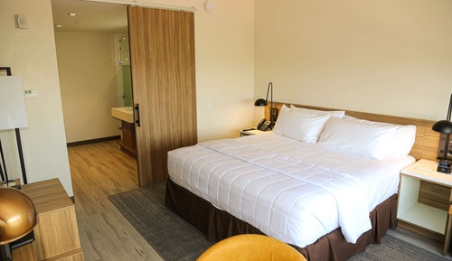 Habitación, 1 cama de matrimonio grande, accesible para personas con discapacidad (Mobility)