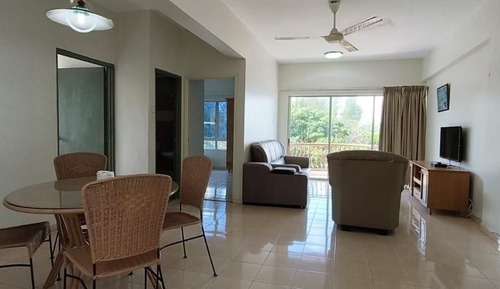 Apartamento Deluxe, 2 habitaciones, frigorífico, vistas a la playa