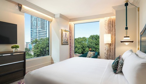 Suite, 1 habitación, no fumadores, en esquina (Mobility Accessible, Roll-In Shower)