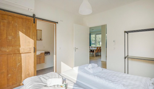 Cabaña Confort, 2 habitaciones, terraza, en la zona del jardín