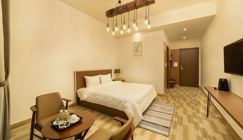 Habitación Deluxe doble, vistas al jardín