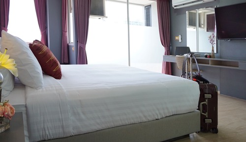 Habitación Deluxe doble, 1 cama de matrimonio grande