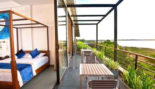 Habitación Deluxe doble, vistas al lago