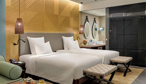 Habitación Deluxe, 2 camas individuales, vistas al mar