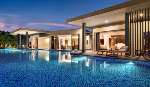 Villa ejecutiva, 2 habitaciones, piscina privada, vistas al mar (Privilege)