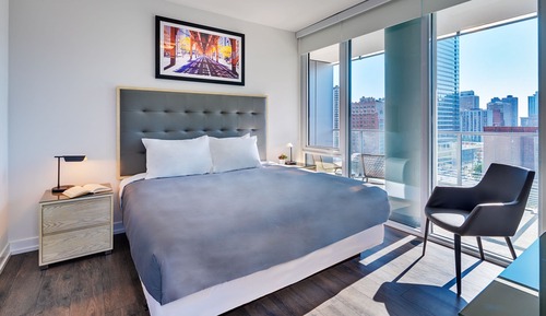 Habitación Deluxe, varias camas, vistas a la ciudad