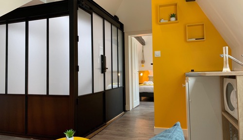 Loft exclusivo, baño privado (Dernier étage)