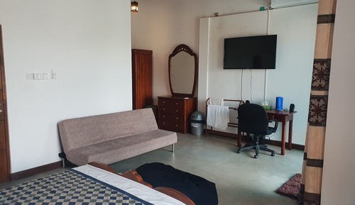 Habitación familiar, varias camas