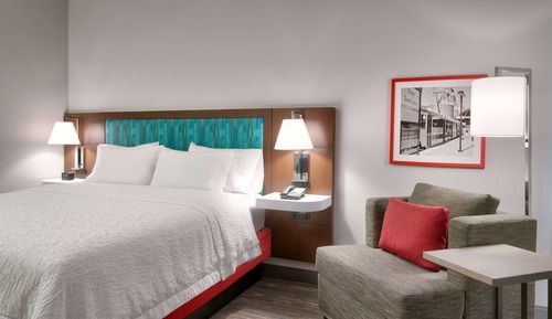 Habitación, 1 cama de matrimonio grande, accesible para personas con discapacidad, bañera