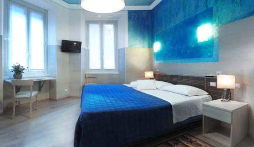 Habitación con 1 cama doble o 2 individuales