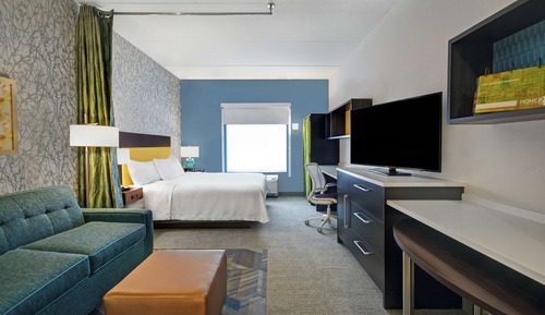 Estudio, 1 cama de matrimonio grande, accesible para personas con discapacidad (Hearing)