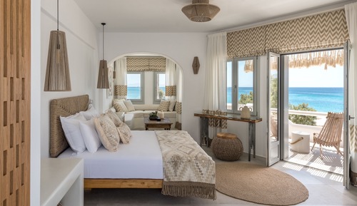 Suite panorámica, bañera de hidromasaje, vistas al mar
