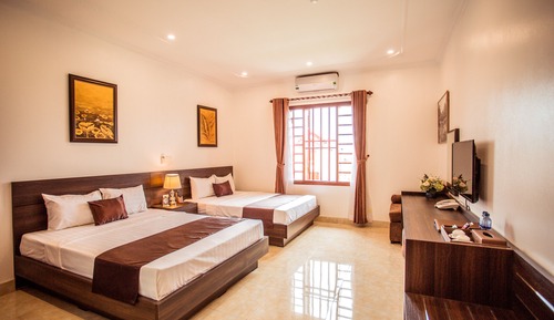 Habitación Deluxe con 2 camas individuales, vistas a la ciudad