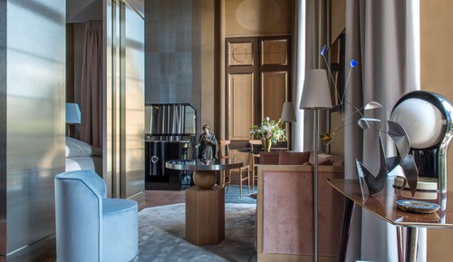 Suite superior, 1 cama de matrimonio grande, cocina básica, vistas al jardín
