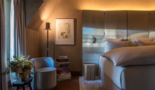 Suite junior, 1 cama de matrimonio grande, vistas al jardín