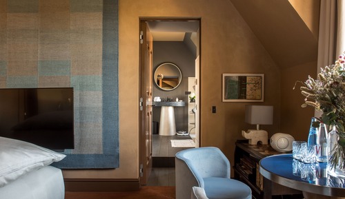 Habitación Deluxe doble, 1 cama de matrimonio grande, vistas al jardín