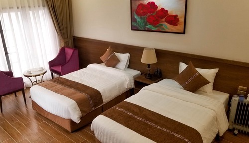Habitación Deluxe con 1 cama doble o 2 individuales, vistas a la montaña