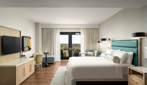 Habitación Grand, 1 cama de matrimonio grande, balcón, vistas al complejo turístico (Balcony)