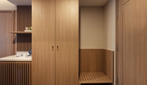 Suite ejecutiva, balcón