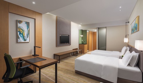 Habitación Premium, 2 camas dobles, Acceso al salón del club (Lounge Access)