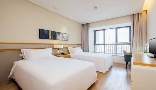 Habitación estándar, 2 camas individuales, balcón
