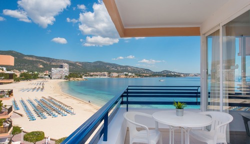 Apartamento, 1 habitación, balcón, vistas al mar