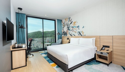 Habitación estándar, 1 cama de matrimonio grande, balcón