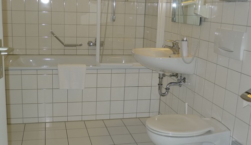 Habitación estándar con 2 camas individuales, baño privado
