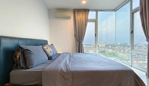 Apartamento Confort, 2 habitaciones, balcón, vistas a la ciudad
