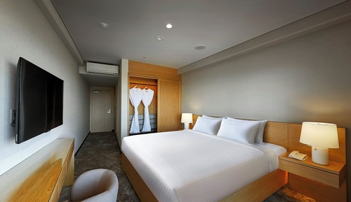 Habitación estándar, 1 cama de matrimonio grande, vistas al jardín
