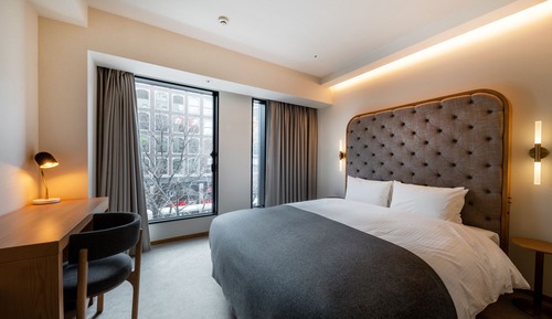 Habitación estándar, 1 cama de matrimonio, no fumadores, vistas a la ciudad (Tram&City View)