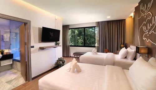 Deluxe Twin with Shower