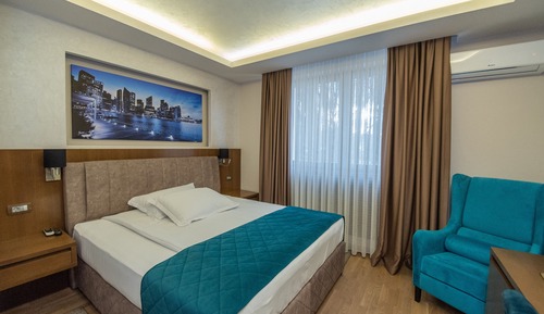 Habitación superior, 1 cama de matrimonio grande