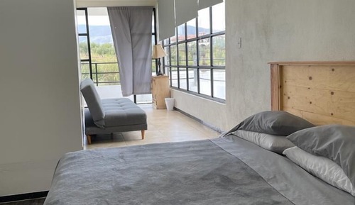 Villa superior, 1 cama de matrimonio grande con sofá cama