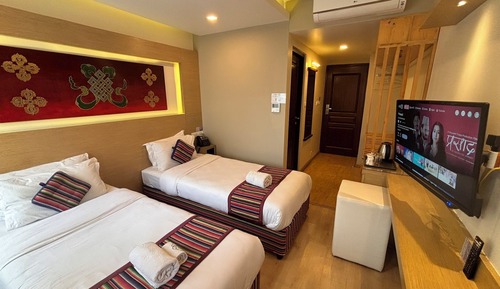 Habitación estándar con 1 cama doble o 2 individuales, 1 habitación